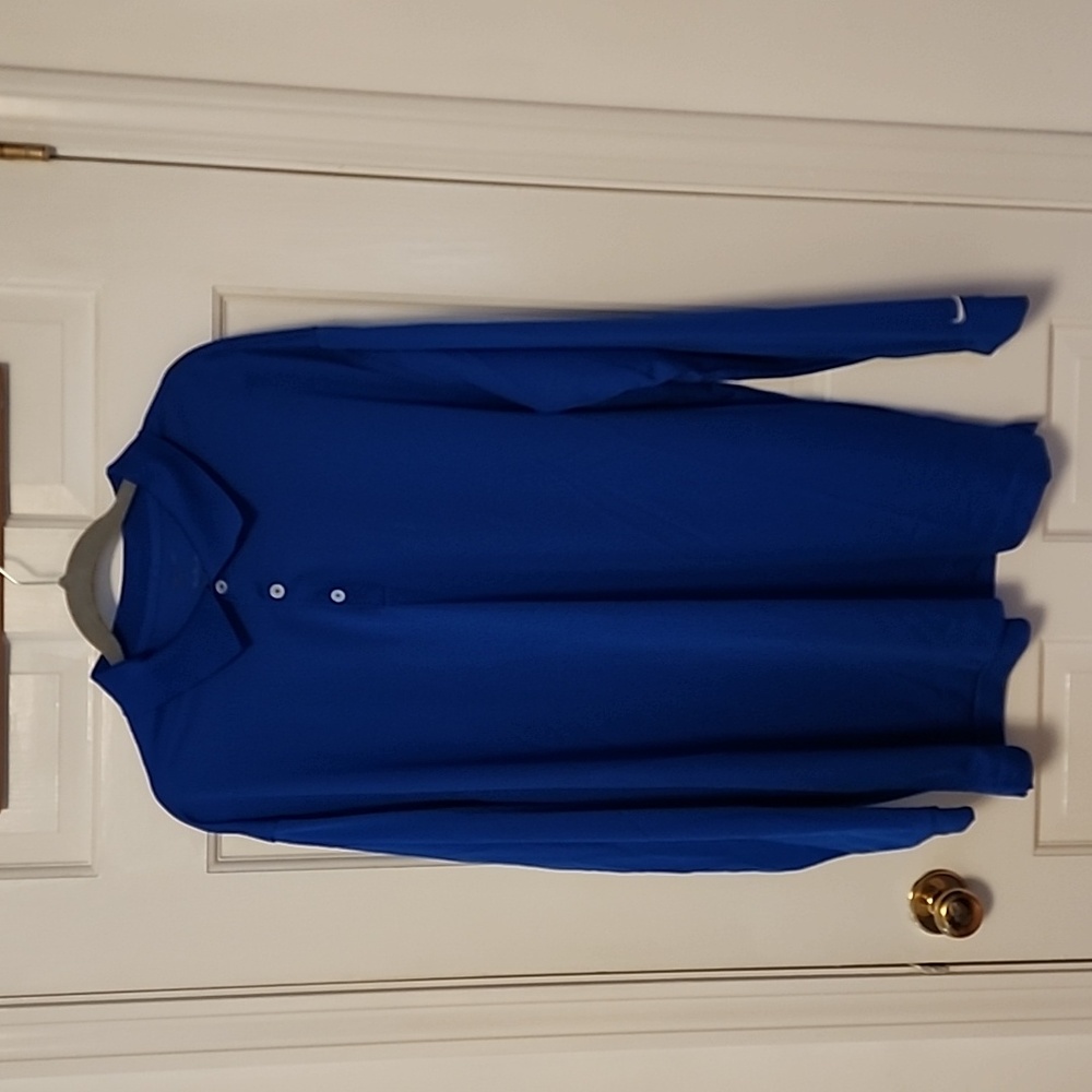 NWOT men's long sleeve golf shirt